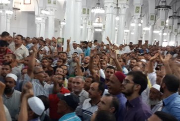منع صلاة الجمعة بجامع اللخمي للأسبوع الرابع على التوالي