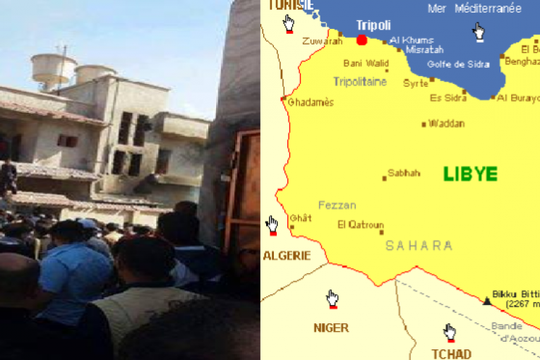 ليبيا – صبراتة : “دواعش” يتحصّنون بعمارة ويهدّدون بتفجير أنفسهم