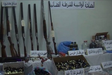 بن قردان : حجز كمية من الأسلحة والذخيرة في مخبأ ببن قردان