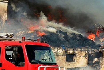 تطاوين: حريق هائل بمصنع للملابس المستعملة ”فريب”