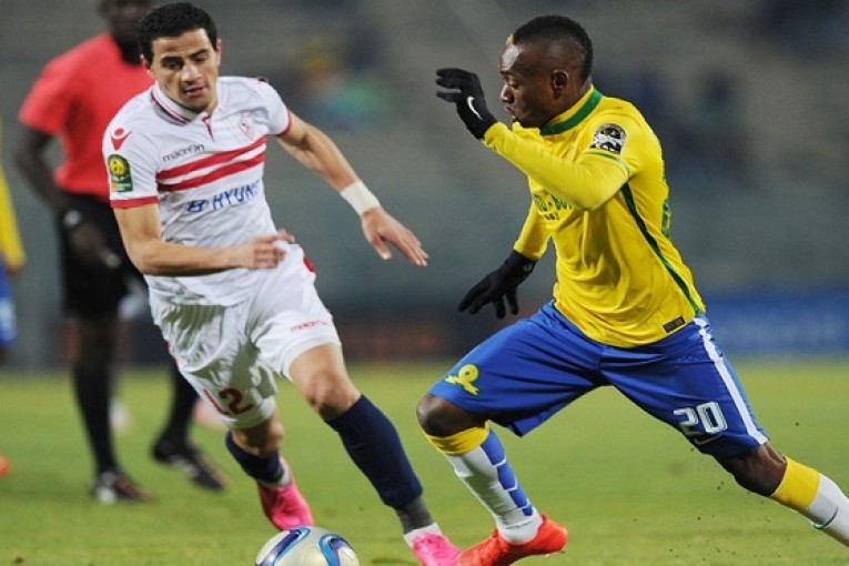 نهائي دوري أبطال إفريقيا: صانداونز يقترب من التتويج بعد فوزه في مباراة الذهاب بثلاثية أمام الزمالك