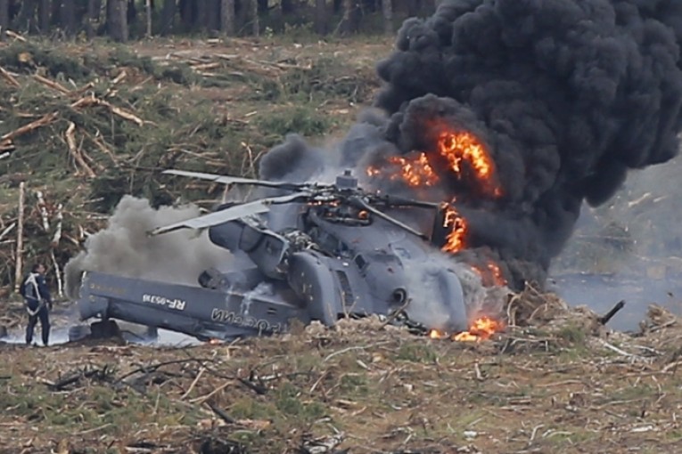 مقتل 19 شخصا في تحطم مروحية روسية