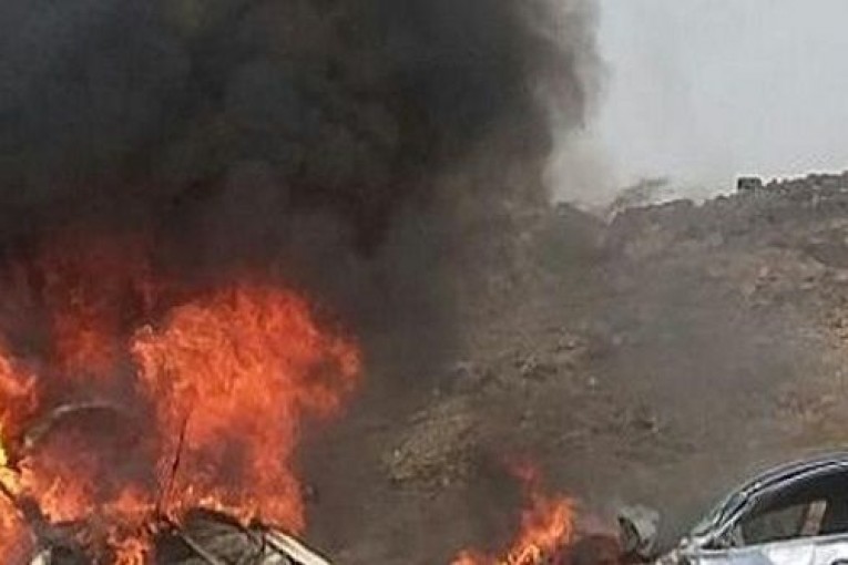 مدنين: وفاة شخصين حرقا واصابة 4 اخرين في حادث مرور