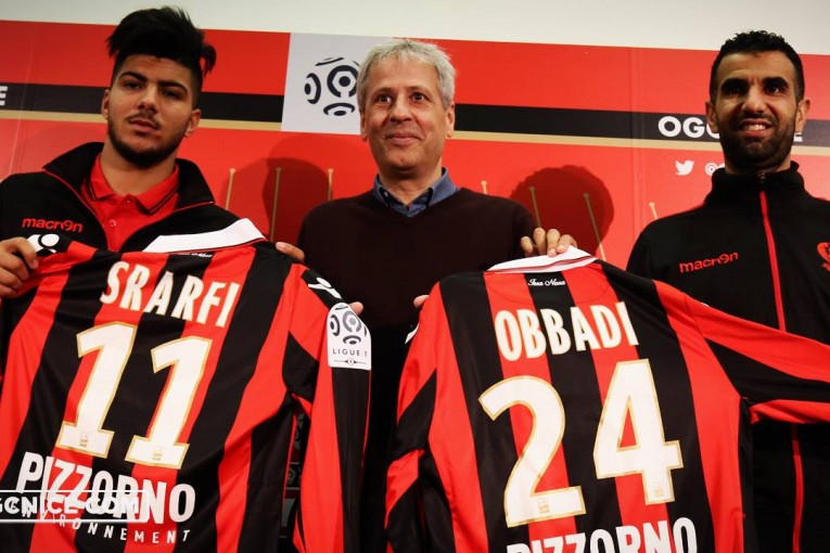 نادي نيس الفرنسي يقدم لاعبه التونسي بسام الصرارفي