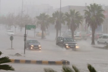 طقس الليلة وغدا : أمطار غزيرة والحرارة بين 2و6 درجات