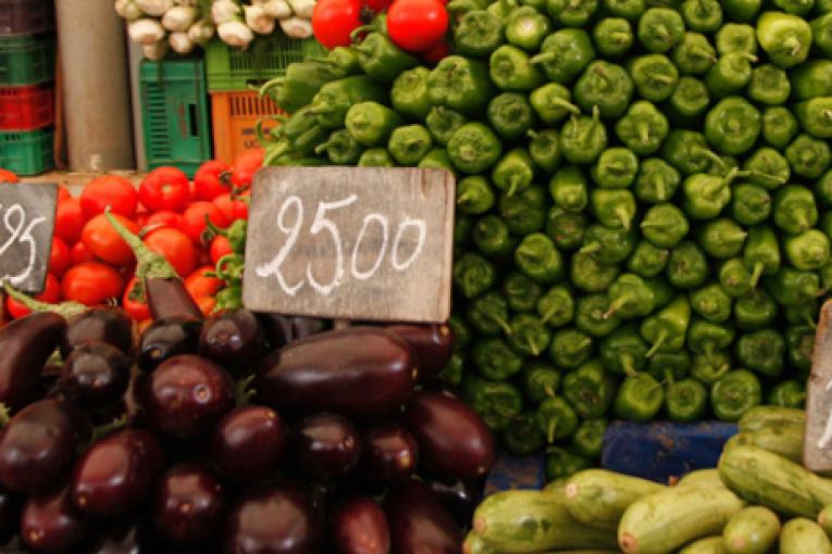 المعهد الوطني للاحصاء :ارتفاع نسبة التضخم الى 4.6 % وأسعار الخضر الى 15.6%