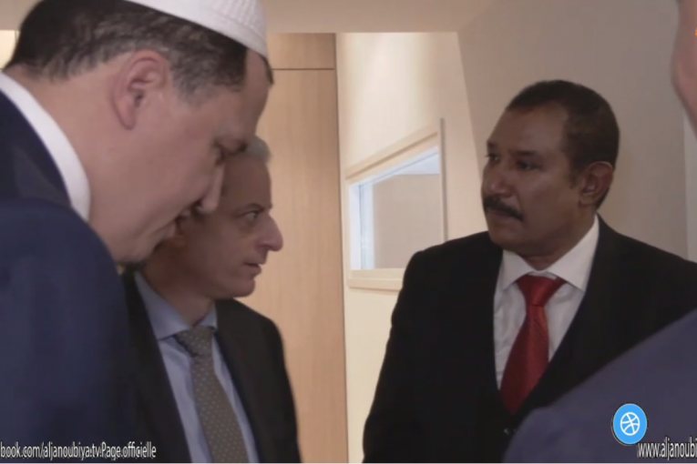 كواليس حفل إفتتاح أستوديوهات قناة الجنوبية بباريس