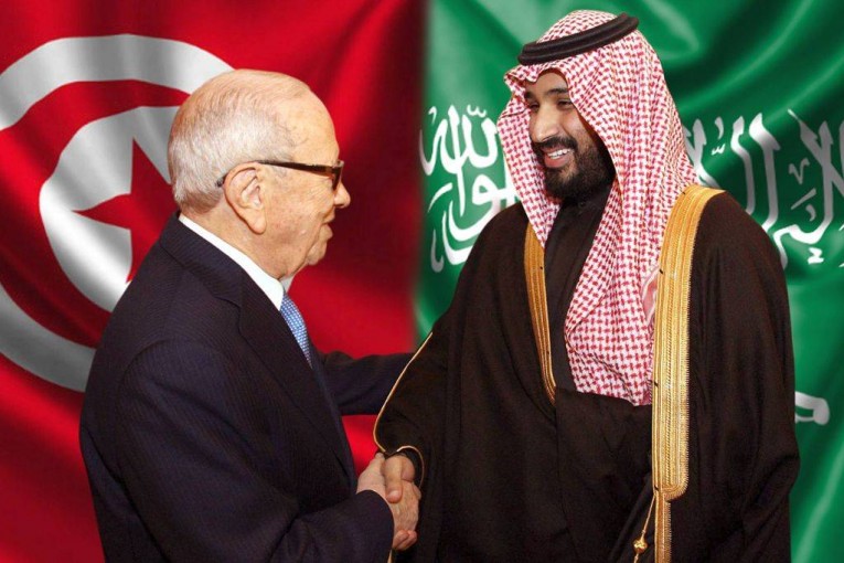 رئيس الجمهورية الباجي قايد السبسي يبعث ببرقية تهنئة إلى صاحب السمو الملكي الأمير محمد بن سلمان بن عبد العزيز آل سعود بمناسبة اختيار سموّه وليًّا للعهد وتعيينه نائبًا لرئيس مجلس الوزراء وزيرًا للدفاع بالمملكة العربية السعودية الشقيقة