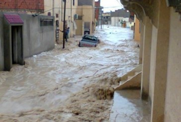 الأمطار الغزيرة تتسبب في حصول أضرار مادية و بشرية