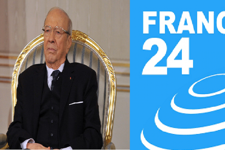 بعد إنتحال إسمها لنشر خبر وفاة السبسي.. فرانس 24 تعلّق (صورة)