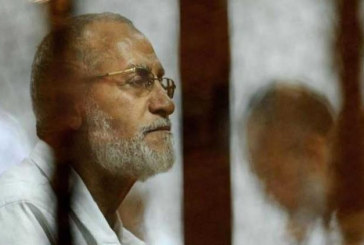 مصر: الحكم بإعدام 75 شخصا وبالمؤبّد على مرشد الإخوان