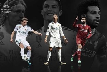 مودريتش وصلاح ينافسان رونالدو على جائزته المفضّلة