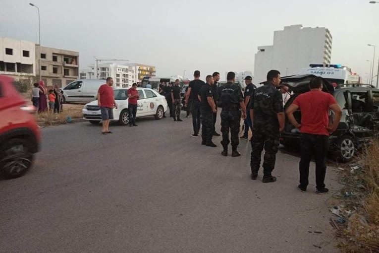 سوسة:شاحنة تصدم سيارة وتخلف اصابات