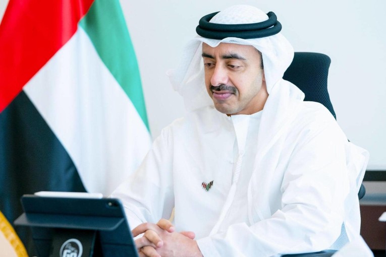 الإمارات وفرنسا يؤكدان دعمهما للمبادرة المصرية في ليبيا