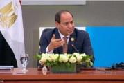 السيسي: تحيط بنا تحديات بالغة الخطورة