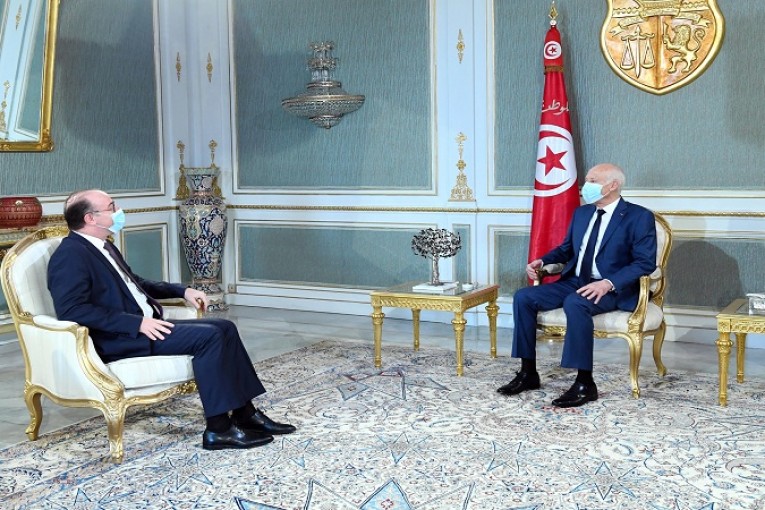 إلياس الفخفاخ يلتقي رئيس الجمهورية في زيارة توديعية