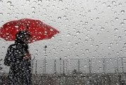تواصل نزول الامطار الرعدية مع امكانية تساقط البرد بأماكن محدودة