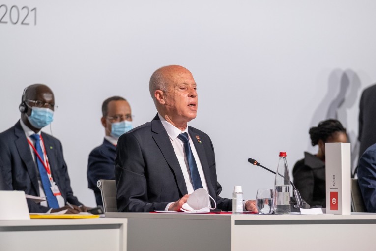 قيس سعيد يدعو الى شطب ديون الدول الفقيرة أو تخفيف جانب هام منها