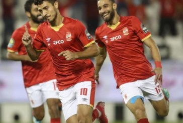 الاهلي المصري يفوز على نهضة بركان المغربي ويتوج بالسوبر الافريقي