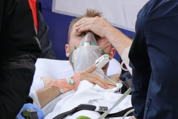الدنمركي إريكسن يستعيد وعيه في المستشفى بعد سقوطه مغشيا عليه في مباراة ببطولة أوروبا