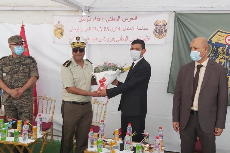 بنزرت: احياء الذكرى 65 لانبعاث سلك الحرس الوطني