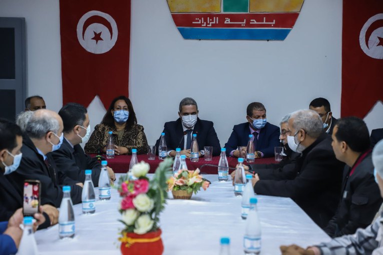 تصنيف دخيلة توجان والزارات من ولاية قابس بلديتين سياحيتين