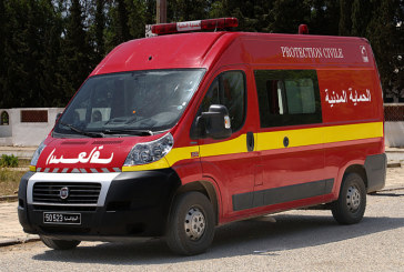 المنستير: إصابة عوني حماية مدنية خلال إطفاء سيارة تاكسي