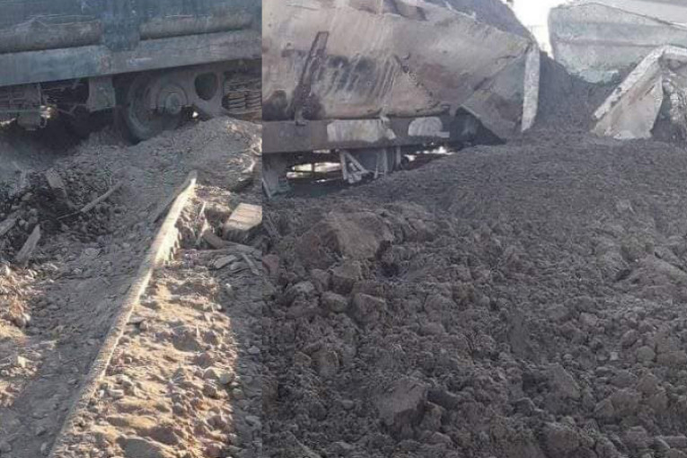 المتلوي: خروج قطار محمّل بالفسفاط عن السكة‎‎