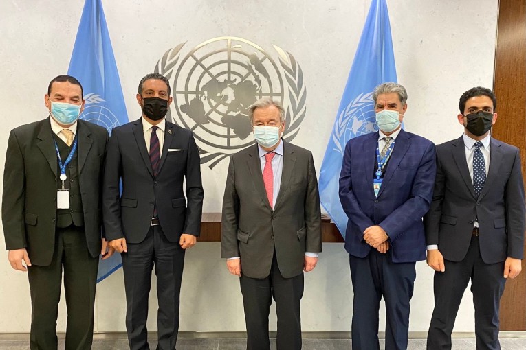 مندوب ليبيا يبحث مع أنطونيو غوتيرش الانتخابات والتحديات التي تواجهها