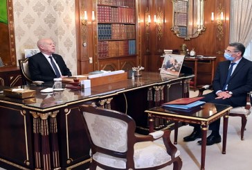 قيس سعيّد يشدد لشرف الدين أن الحريات في تونس مضمونة أكثر من أيّ وقت مضى