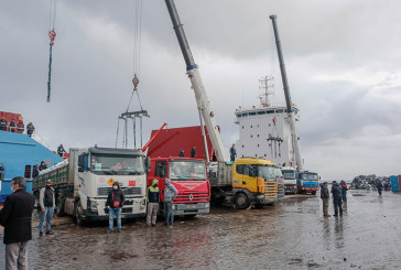 بنزرت: وصول شحنة ثالثة محملة ب12200 طن من سماد الامونيتر المورد من روسيا
