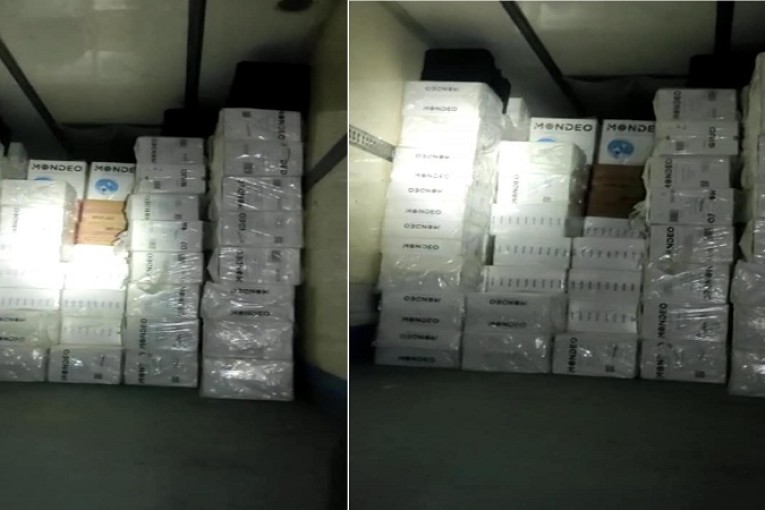 معبر راس جدير: إحباط محاولة تهريب 375 ألف علبة سجائر أجنبية