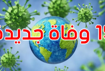كورونا: 13 حالة وفاة و3067 إصابة جديدة