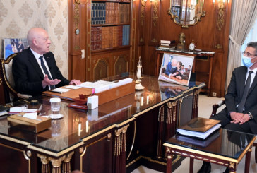 قيس سعيّد يتباحث مع وزير الداخلية ”تدليس وثائق تهمّ الأمن القومي ونشرها”