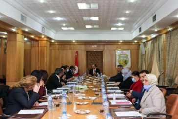 اجتماع لجنة القيادة لمشروع تجديد شبكة المعاهد العليا للدراسات التكنولوجية الممول من فرنسا