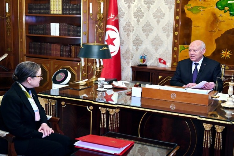 رئيس الجمهورية يلتقي رئيسة الحكومة لتدارس الوضع العام في البلاد