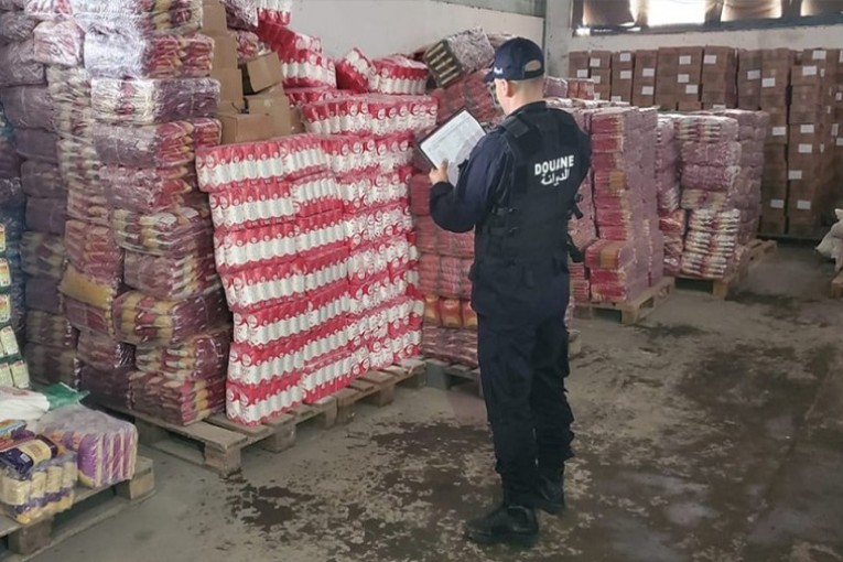 انطلاق إعادة بيع المواد الأساسية المحجوزة