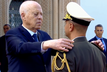 توسيم ثلة من الضباط بمناسبة عيد قوات الأمن الداخلي