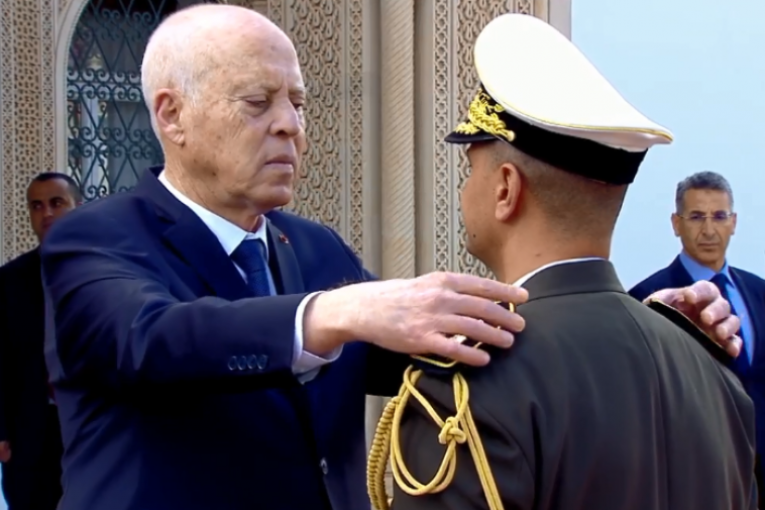 توسيم ثلة من الضباط بمناسبة عيد قوات الأمن الداخلي