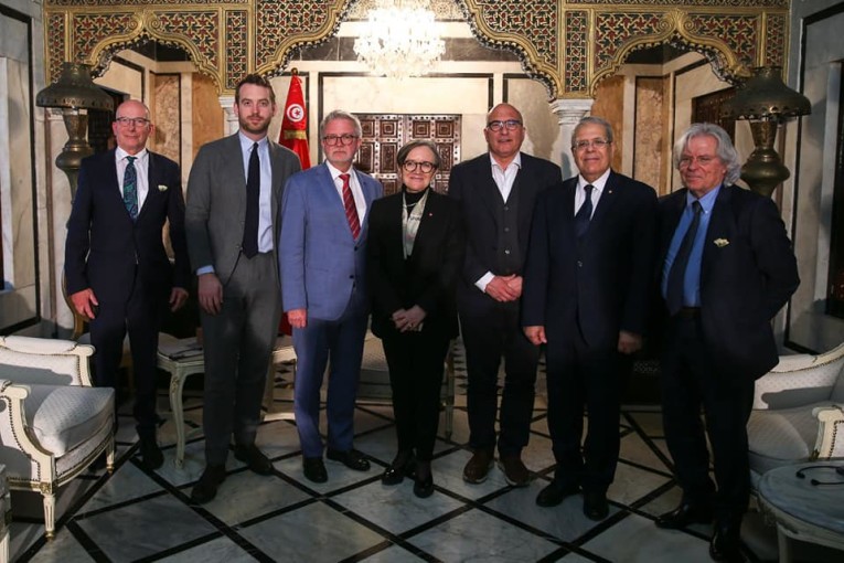 بودن تلتقي وفدا عن لجنة العلاقات الخارجية بالبرلمان الأوروبي