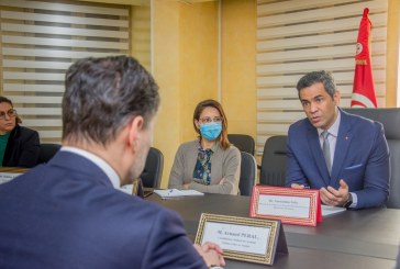 وزير التشغيل يبحث مع المنسق المقيم للأمم المتحدة بتونس سبل دفع التعاون المشترك