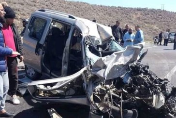 تصادم بين 11 سيارة وحافلتين يخلف 5 جرحى