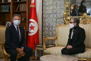 لقاء بين رئيسة الحكومة والمبعوث الخاص للرئيس الفرنسي