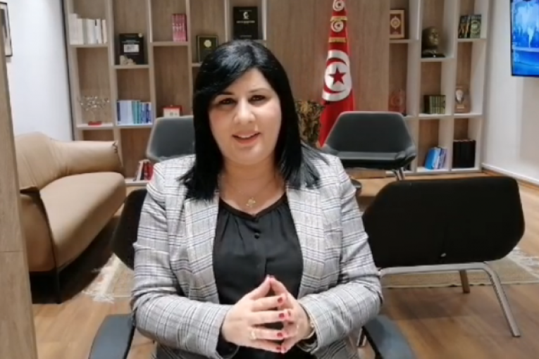 عبير موسي تدعو القضاة الى التحلي بالشجاعة والجرأة وإصدار أحكام لإبطال أمر تعيين هيئة الانتخابات وأمر دعوة الناخبين