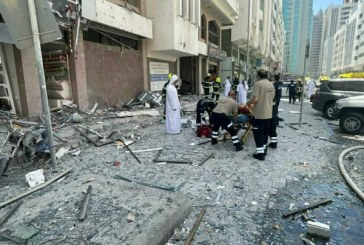 أبوظبي: مصابون وأضرار جراء انفجار اسطوانة غاز في مطعم