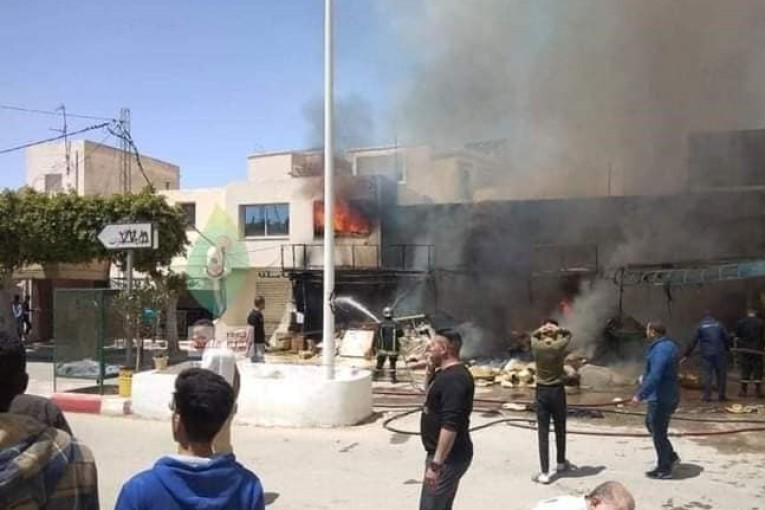 قابس: المطالبة بضرورة ترميم وصيانة سوق الحنّة المحترق