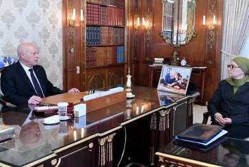 رئيس الجمهورية خلال لقائه وزيرة العدل:  احترام إجراءات التقاضي ليس ذريعة لعدم الفصل في القضايا والإفلات من العقاب