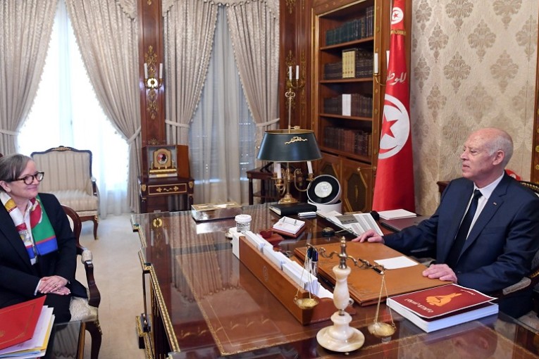 إنجاح الاستفتاء والموسم الفلاحي والسياحي محور لقاء سعيّد ببودن