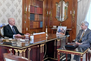 رئيس الجمهورية يلتقي وزير الدفاع