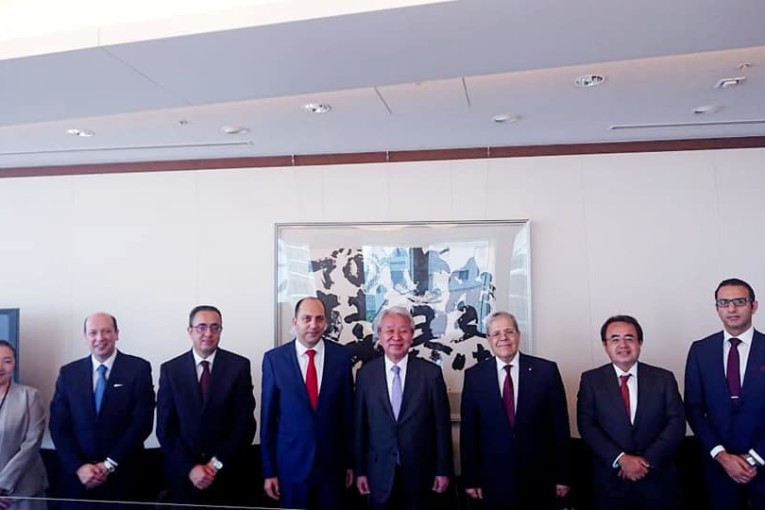 الجرندي يلتقي كبار قادة اتحاد الأعمال ورؤساء المؤسسات اليابانية لدفع الاستثمار بين البلدين